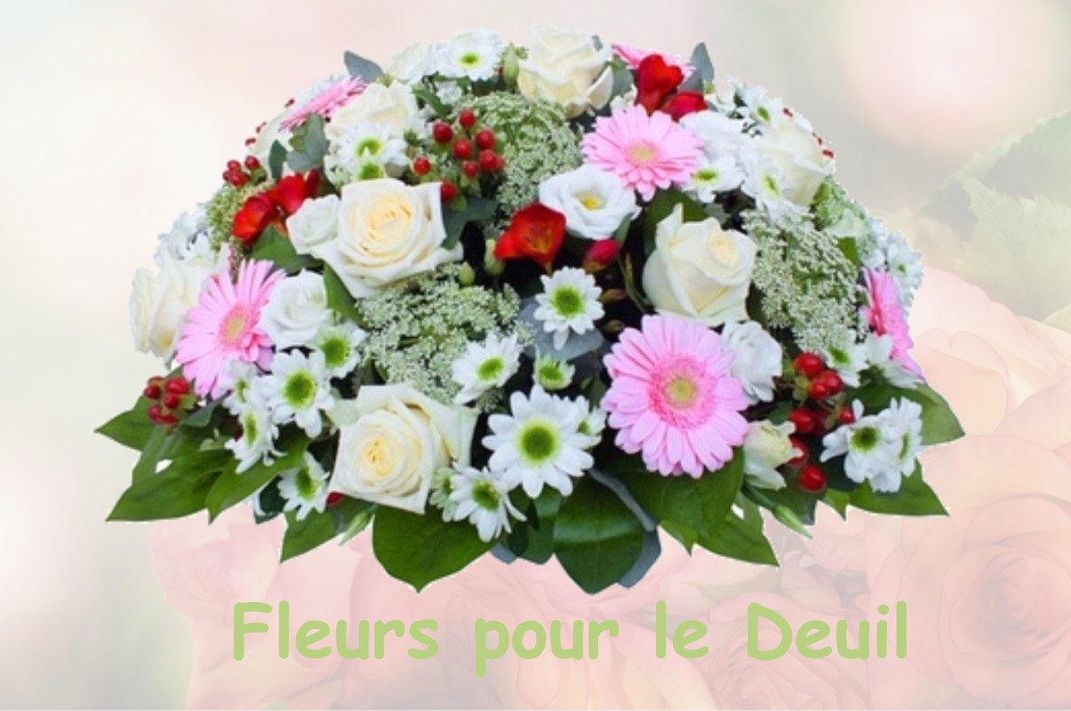 fleurs deuil SOUEIX-ROGALLE